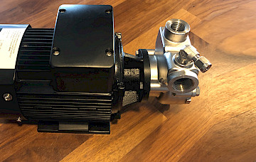 ガス注入口付きマイクロバブルポンプ